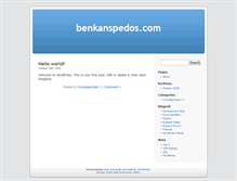 Tablet Screenshot of benkanspedos.com
